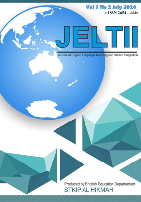 					View Vol. 7 No. 2 (2024): Journal of English Language Teaching and Islamic integration
				